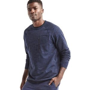 GapFit Elements Fleece Crewneck Pullover